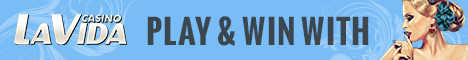 Claim Bonuses up to $750.00 at Casino La Vida