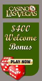 Receive your $400 Welcome Bonus at Casino Las Vegas.